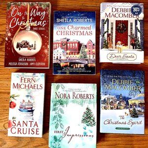 6pc Christmas Novels Set